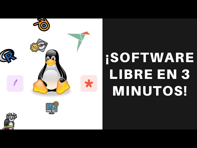 Software Libre en 3 minutos