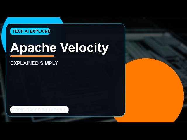 Apache Velocity Explained: Everything You Need to Know 🚀