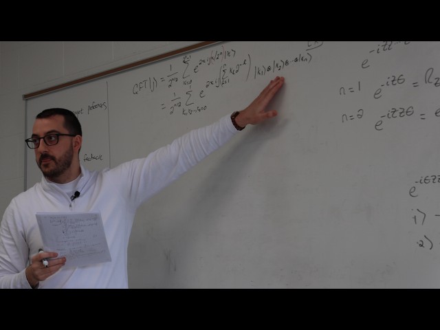 A tensor product factorization of the Fourier transform | Quantum computing 125