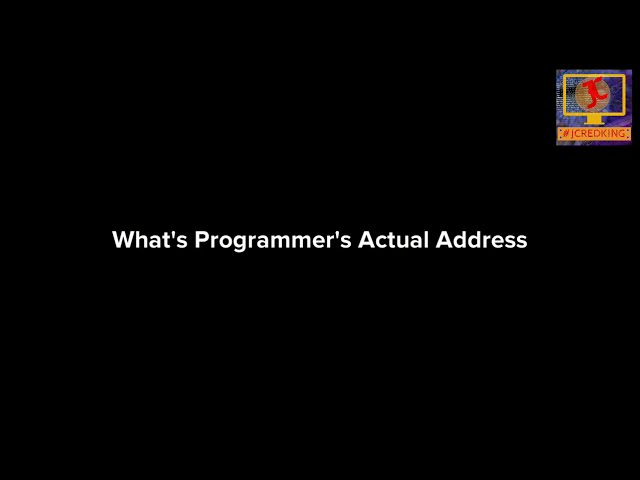 What's Programmer's Actual Address 🤔 | Programming Jokes By #JCREDKING 😂