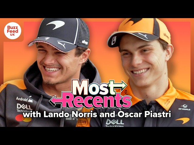 Most Recents With F1's Favourite Duo: Lando Norris & Oscar Piastri