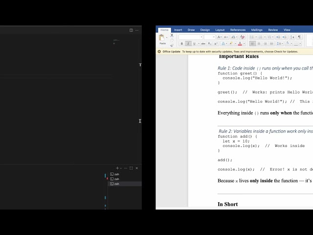 12 | JavaScript Functions Tutorial | Part 1 | Functions Explained for Beginners