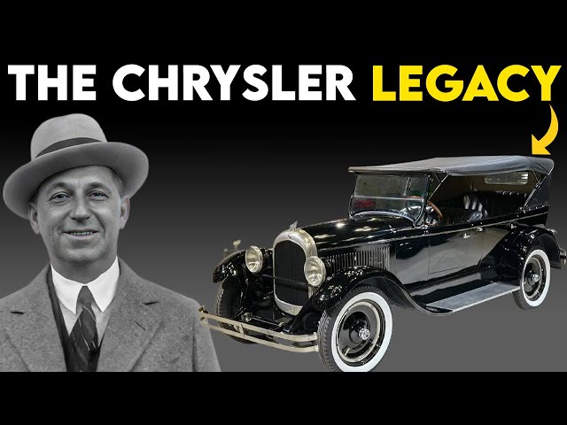 The Full History of Walter Chrysler 🚘 A Classic Car Documentary