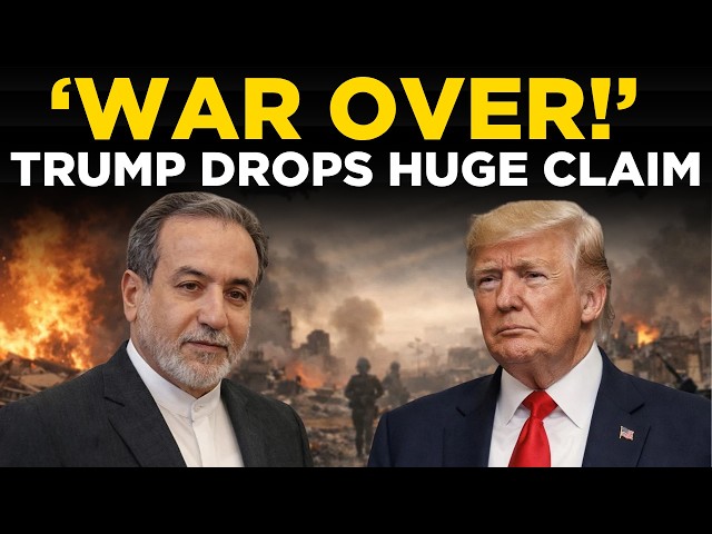 TRUMP IRAN ANNOUNCEMENT LIVE | Trump Claims Iran War Is Over As Tensions Continue Across Middle East