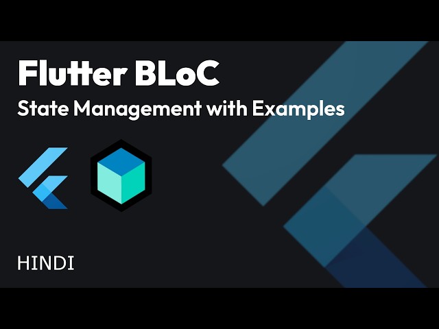 Flutter BLoC স্টেট ম্যানেজমেন্ট (2026) | REST API-এর সাথে BLoC প্যাটার্ন | বাংলা
