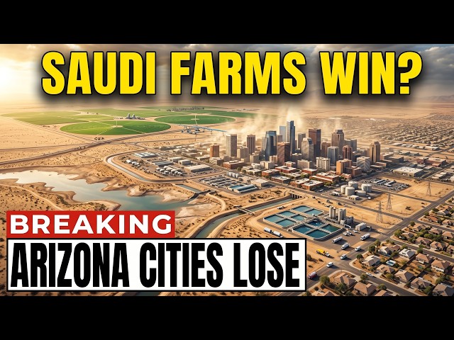 Saudi Farms Will Survive. Arizona Cities Won't. The Brutal Math Explained