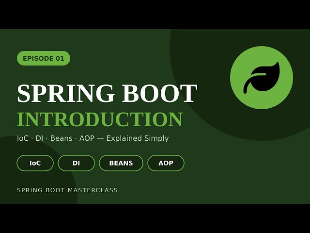 Spring Boot Introduction | Spring Boot Curriculum