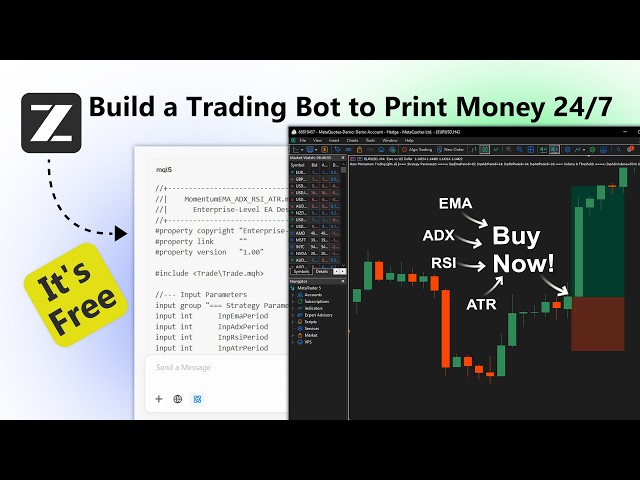 (FREE!) How I Used GLM AI to Code a Profitable Momentum Trading Bot in 5 Minutes #forexrobot