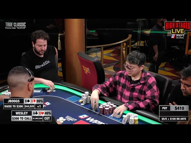 Wesley, Luda Chris, GT - High Stakes Live Legendary Poker Cash Games
