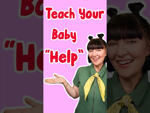 Teach Your Baby HELP in Sign Language | Babies & Toddlers | Child Development