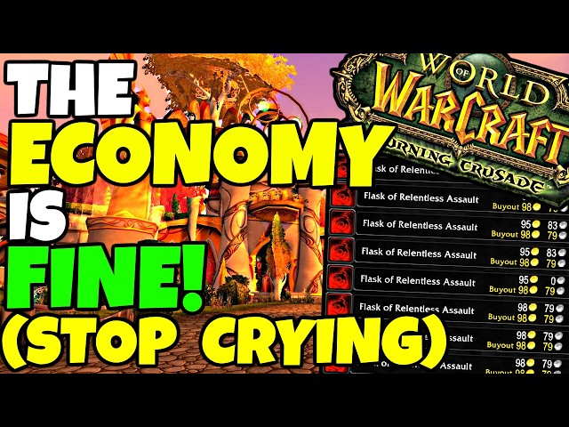 Everyone is WRONG About The Economy in TBC Anniversary!