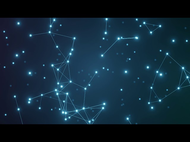 Network Connection Background Video, Plexus Dot Connection Background Loop | Free Stock Footage
