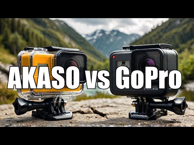AKASO V50X vs GoPro 7 Black Video Side by Side Comparison