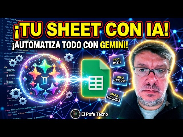 ¡Automatiza tus Planillas! Conecta Google Sheets con IA usando Apps Script