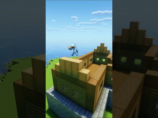 Minecraft: How to Build a Simple Starter House🏠
