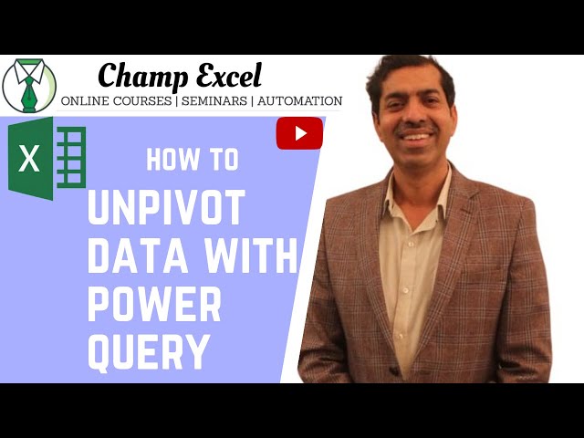 How To Un-Pivot Data With Power Query
