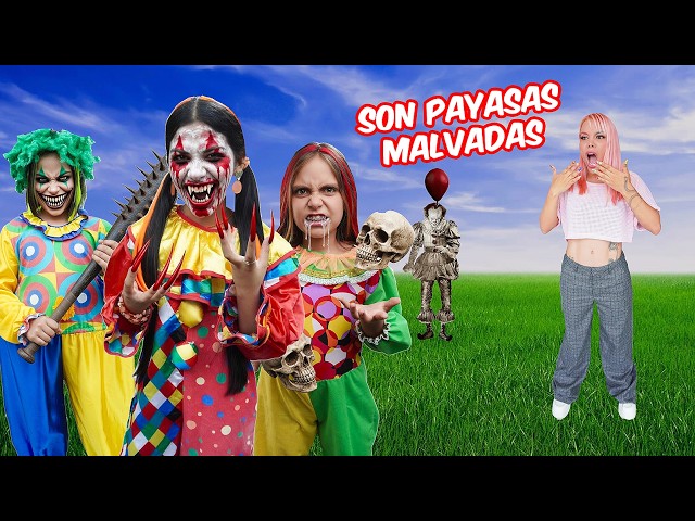 Nela and the evil clown steal the idols' souls 😱