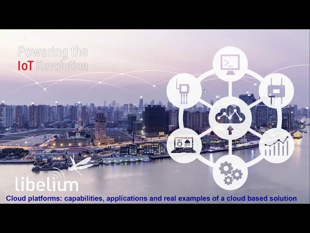 Webinar - CLOUD PLATFORMS: CAPABILITIES, APPLICATIONS AND REAL EXAMPLES OF A CLOUD BASED SOLUTION