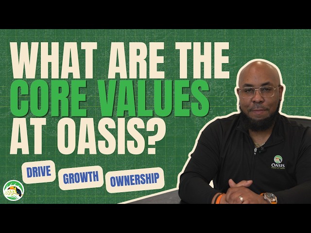 What Makes Oasis Different? | Our Core Values Explained
