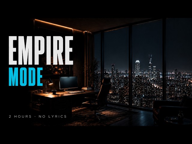 Empire Mode — Música de Concentración para Trabajar y Programar | 2 Horas Dark Synthwave, Sin Voces