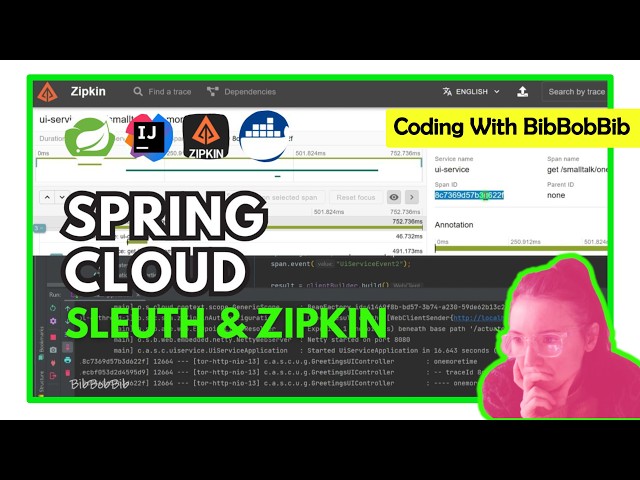 Trace Spring Boot Microservices with Sleuth and Zipkin | Coding with BibBobBib
