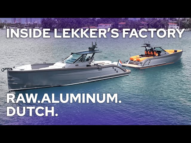 How Lekker Boats Are Built – Dutch Aluminum with Attitude