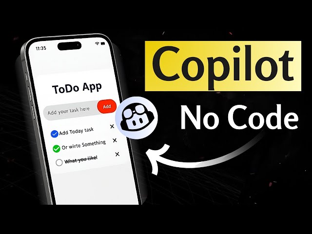 How I Built a To-Do App Using Only GitHub Copilot | No Code!