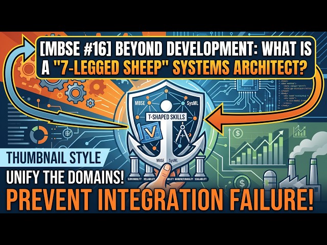 [MBSE #16] Beyond Development: What is a "7-Legged Sheep" Systems Architect?