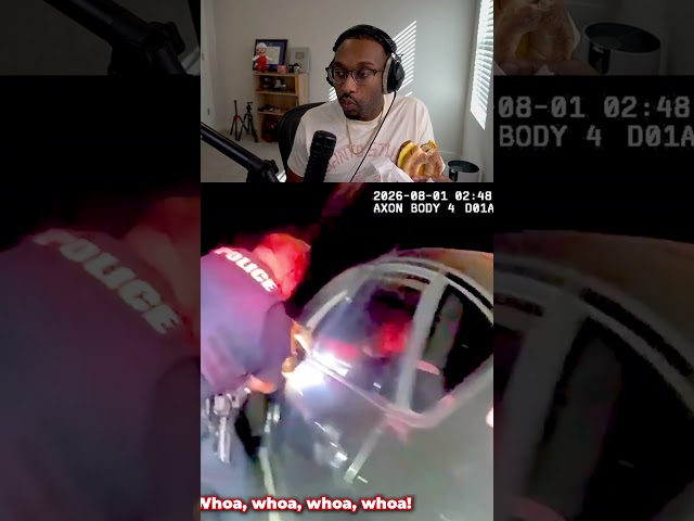 This traffic stop escalated fast