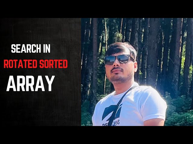 Search in rotated sorted array | Leetcode 33