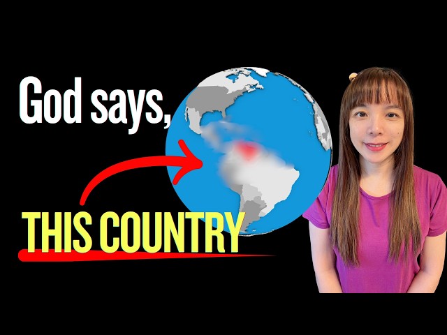 God told me to tell you, "THIS COUNTRY" FOR~~.  #propheticword #blessings #wordofgod