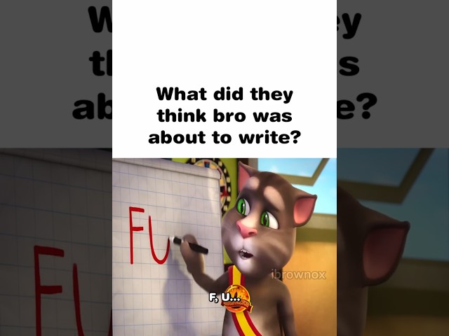 Tom did NOT write that 😲