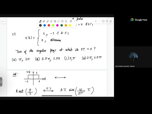 S&S Week 11 Session 2 - Week 11 Problems
