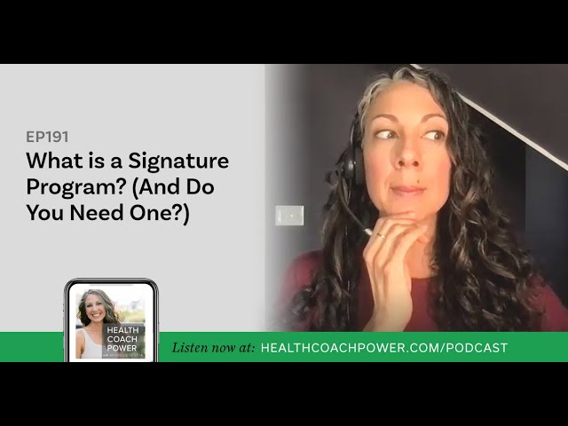 What is a Signature Program? (And Do You Need One?)