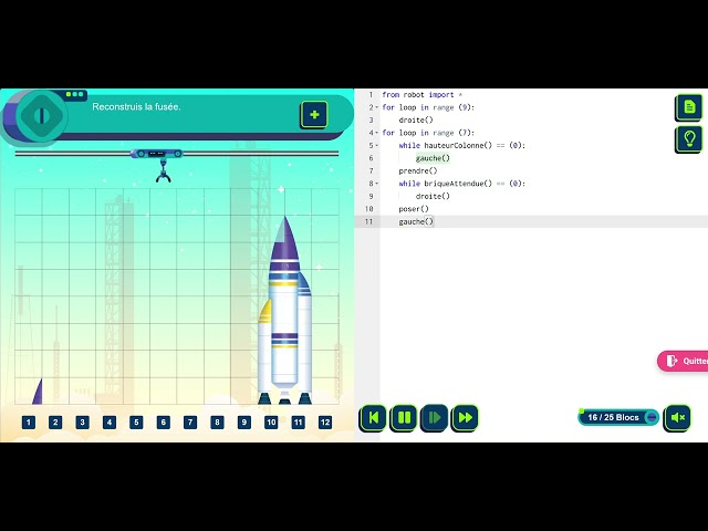 CitizenCode Python S02 E02 La fusée