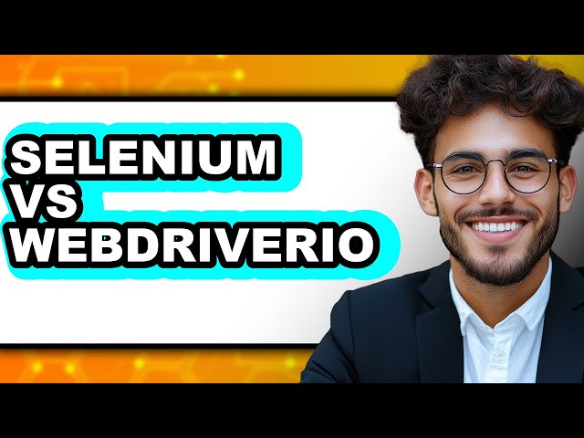 Selenium vs WebdriverIO - Which is Better?