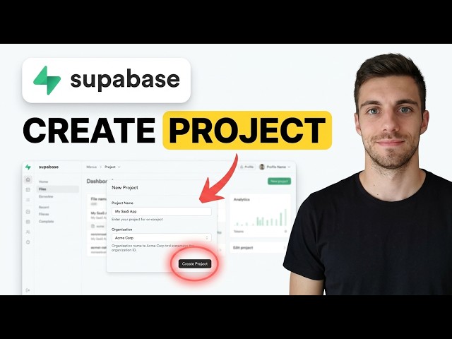 How to Create a Supabase Project (Quick Tutorial)