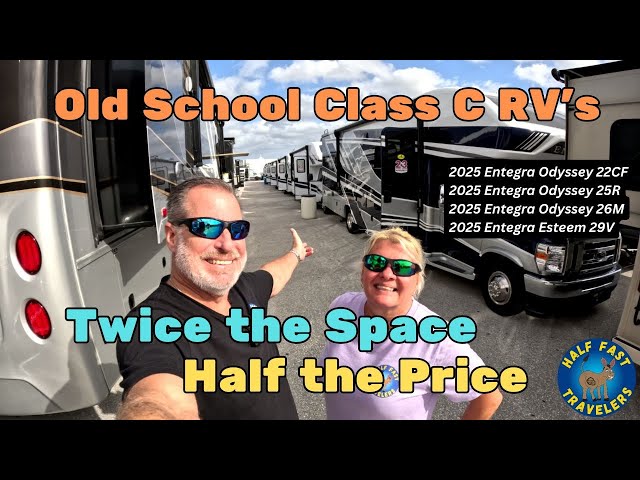 4 Entegra Class C's that Cost Less Than a Class B, but with More Space