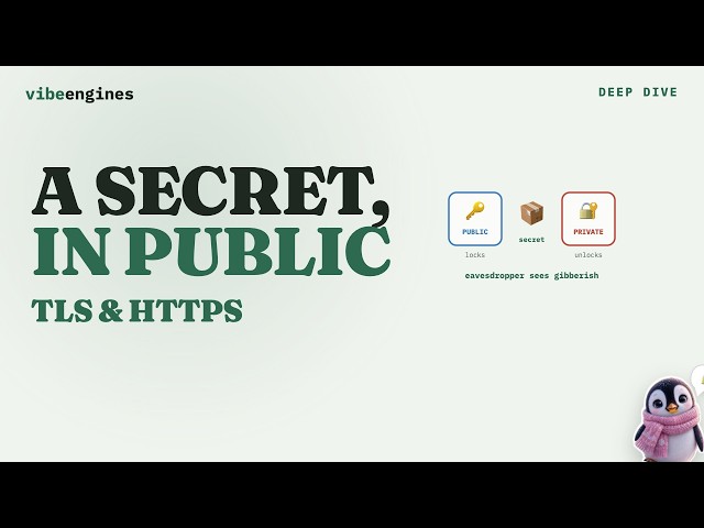 Agreeing on a Secret in Public: How HTTPS Works (Deep Dive)