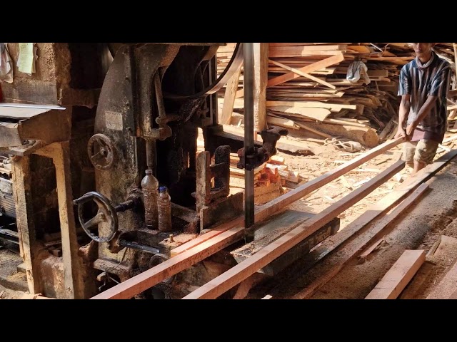Shocking Precision! Amazing Sawmill Processing You Need to See Now!