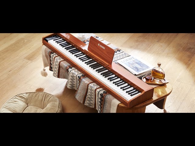 Donner DEP-1S Digital Piano Wooden Style