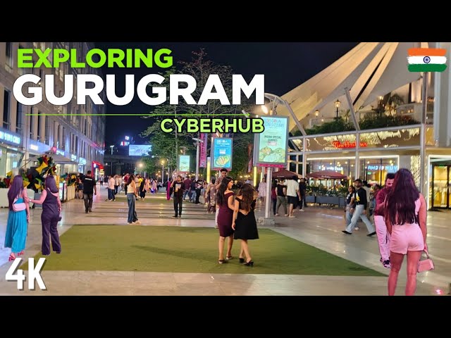 🇮🇳Exploring DLF Cyberhub (Gurgaon) - Most Happening Place in India | Paradise for Food Lover