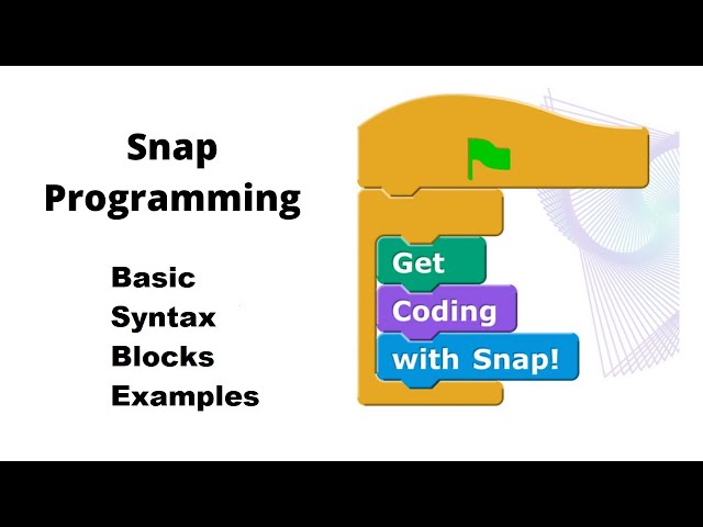 #1 Introduction||Snap Programming ||Snap! First Step || Snap Create Own Virtual Garden