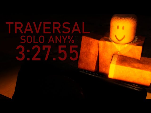 ROBLOX TRAVERSAL Solo Any% 3:27.55 [WR]