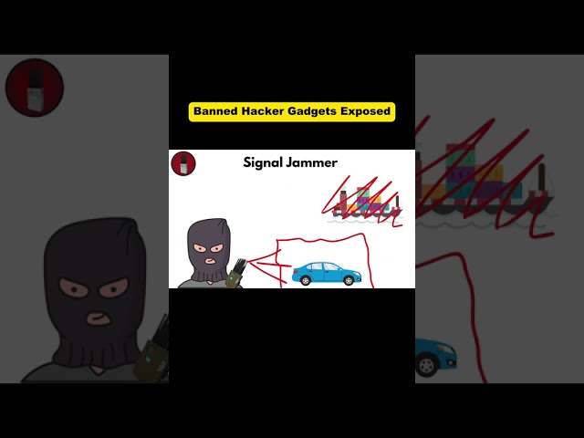 Every Banned Hacker Gadget Exposed How They Work Their Real... #Shorts #hackingtutorialsdaily