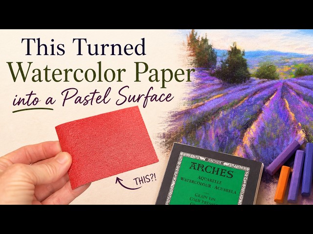 I Never Expected This to Work for Soft Pastels - Pastel Painting Tutorial