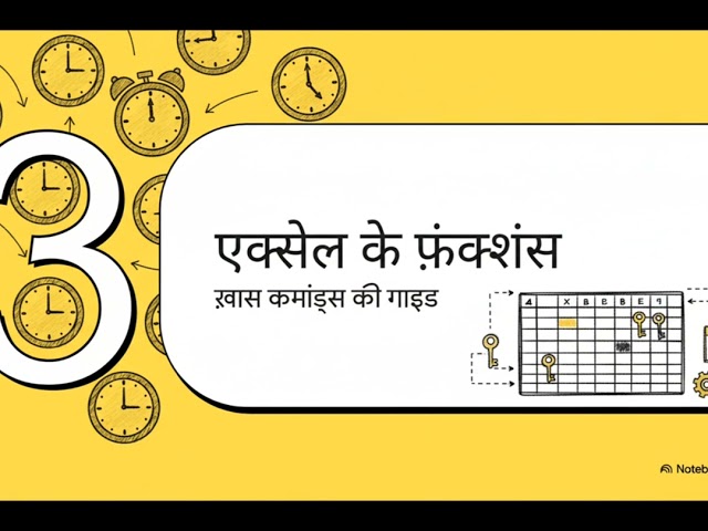 What is date and time function? How to use in Ms Excel ? Watch Full video 👍🏻