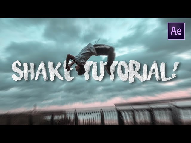 Smooth SHAKE Effect/Transition - After Effects Tutorial