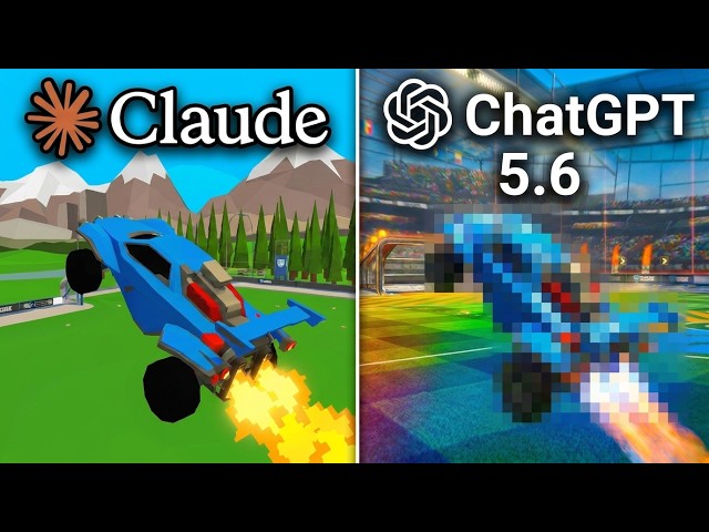 ChatGPT 5.6 vs Claude Fable 5 Make Rocket League