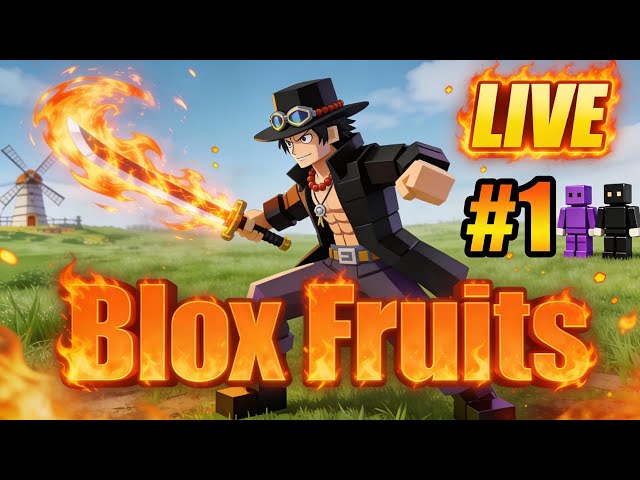 🔥🗡️ Blox Fruits LIVE: Road to Lv. 1000  #8 #shorts #roblox #live